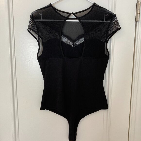 Bebe lace mesh bodysuit M - Picture 9 of 16